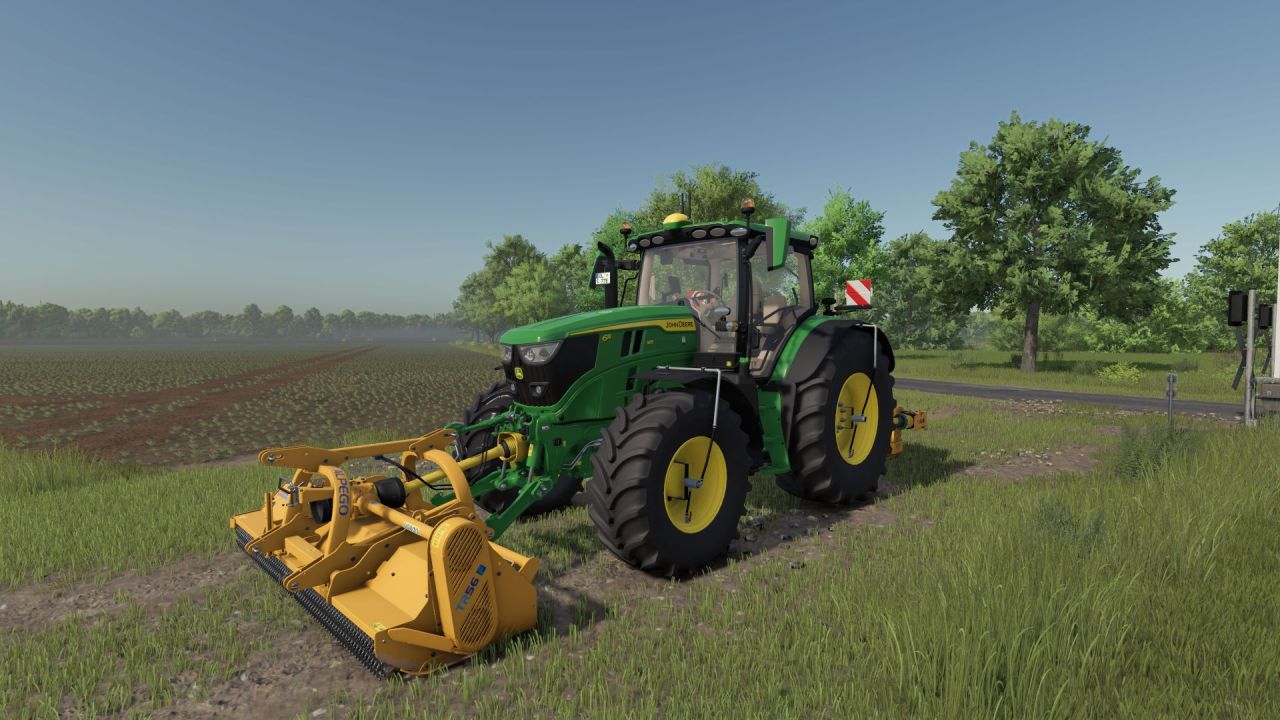 Traktor John Deere 6R Medium Frame 2021 Gen2 für Farming Simulator 25