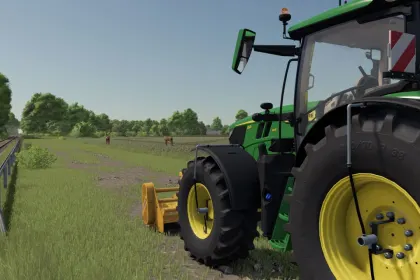 Traktor John Deere 6R Medium Frame 2021 Gen2 für Farming Simulator 25 — 5