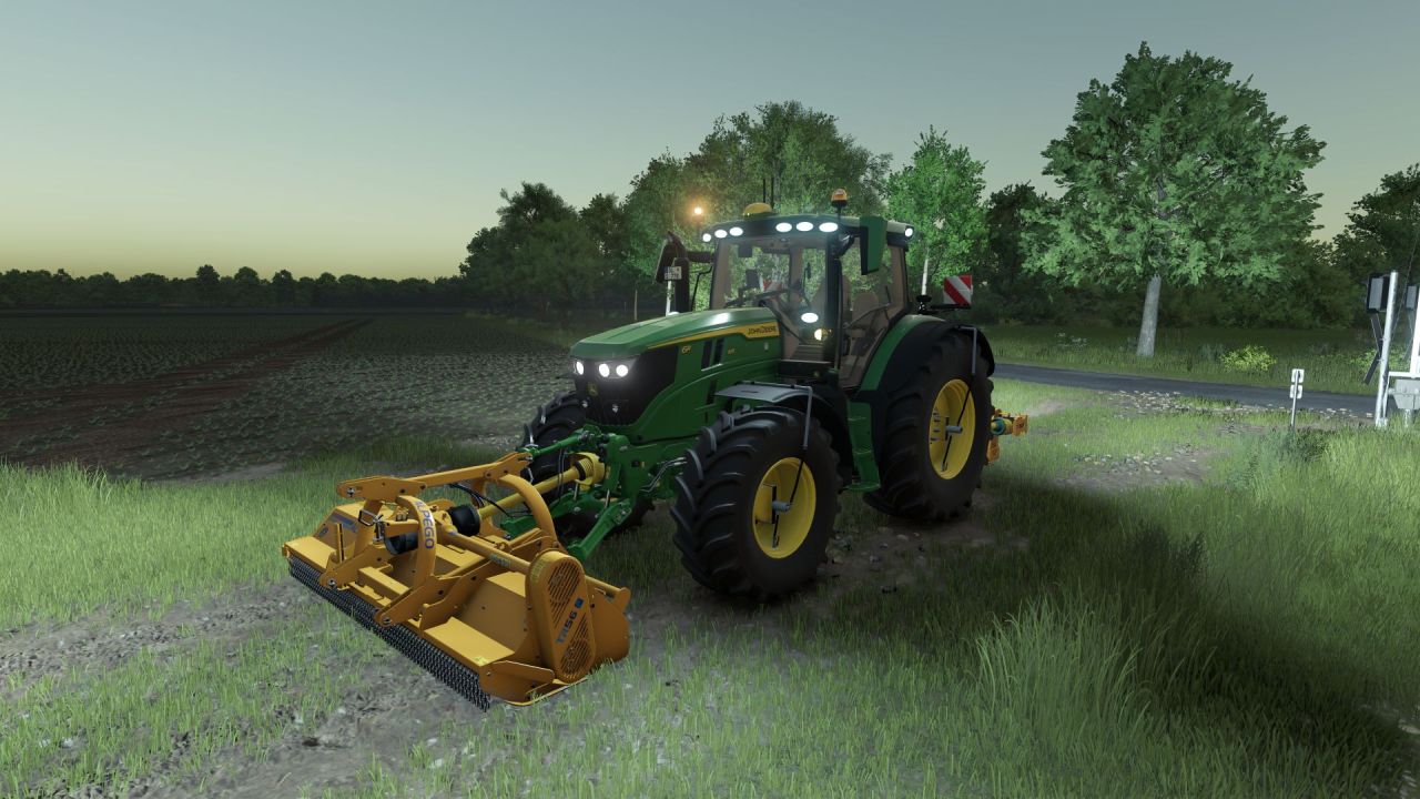 Traktor John Deere 6R Medium Frame 2021 Gen2 für Farming Simulator 25