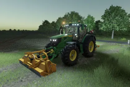 Traktor John Deere 6R Medium Frame 2021 Gen2 für Farming Simulator 25 — 6