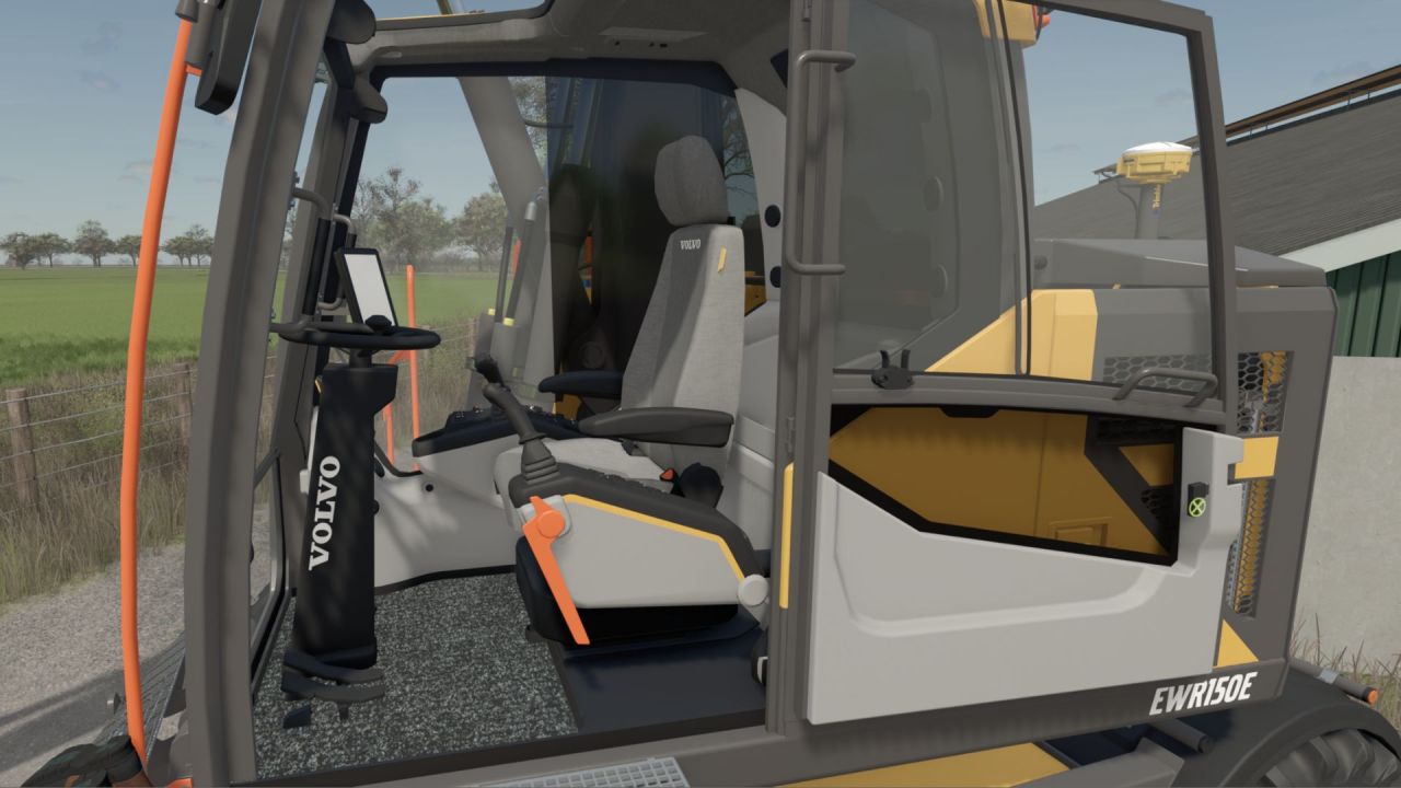 Bagger Volvo EWR150 Edit für Farming Simulator 25