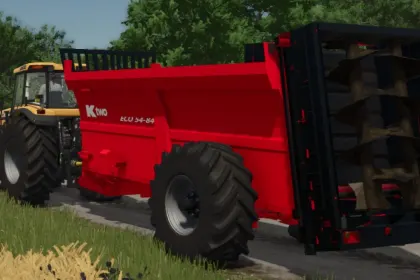 Efektywny Rozrzutnik Obornika Ktwo ECO 54-84 do Farming Simulator 25 — 2