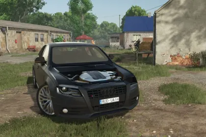 Auto Audi A4 (V6 roll) für Farming Simulator 25