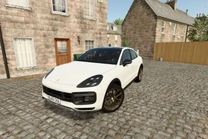 Auto Porsche Cayenne Turbo GT für Farming Simulator 25