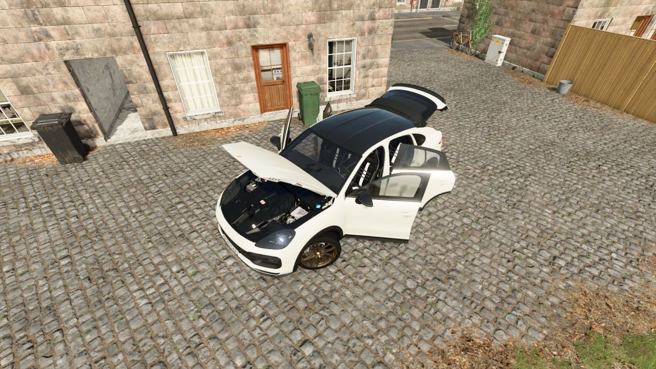 Auto Porsche Cayenne Turbo GT für Farming Simulator 25