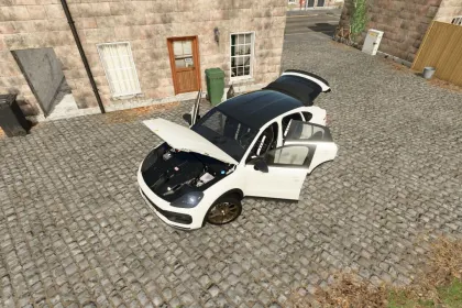 Auto Porsche Cayenne Turbo GT für Farming Simulator 25 — 3