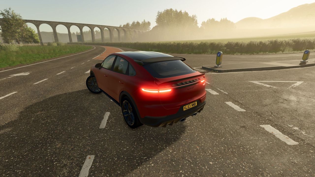 Auto Porsche Cayenne Turbo GT für Farming Simulator 25