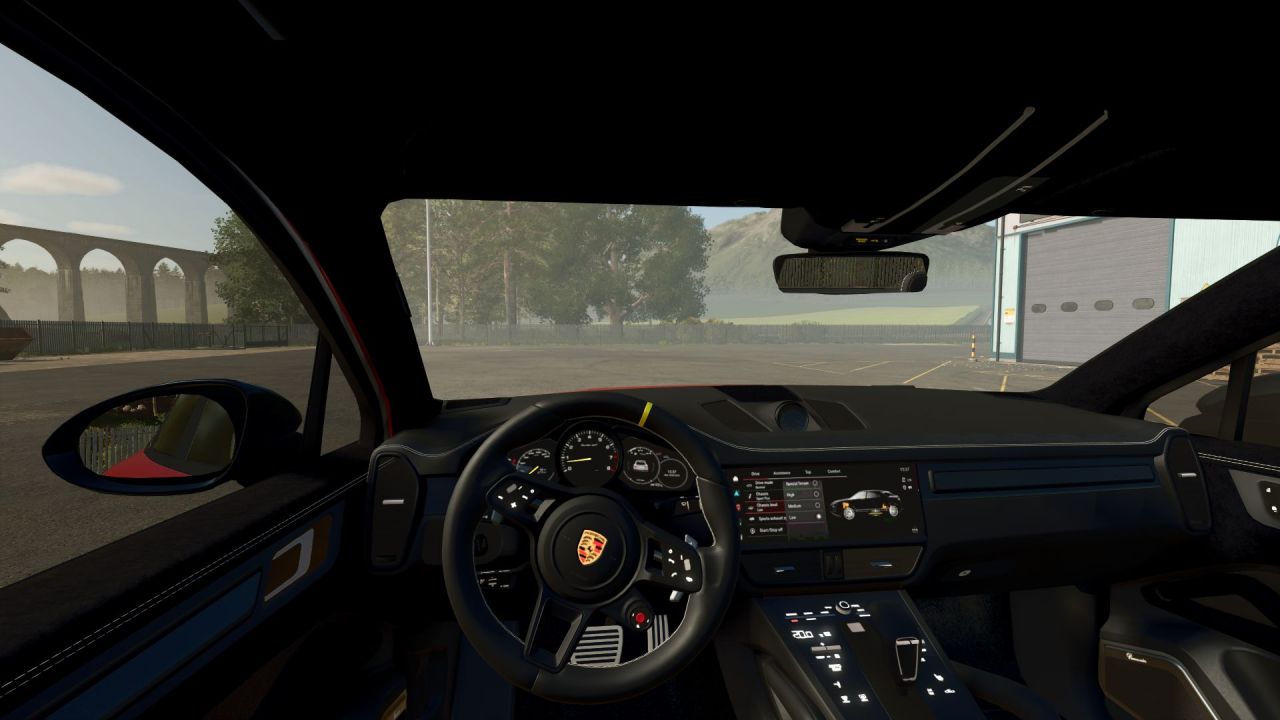 Auto Porsche Cayenne Turbo GT für Farming Simulator 25