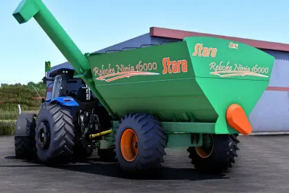 Rozrzutnik obornika Stara Reboke Ninja 16000 do Farming Simulator 25