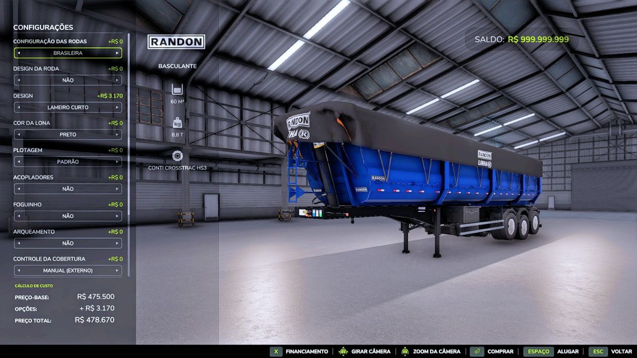 Randon Kipper für Farming Simulator 25