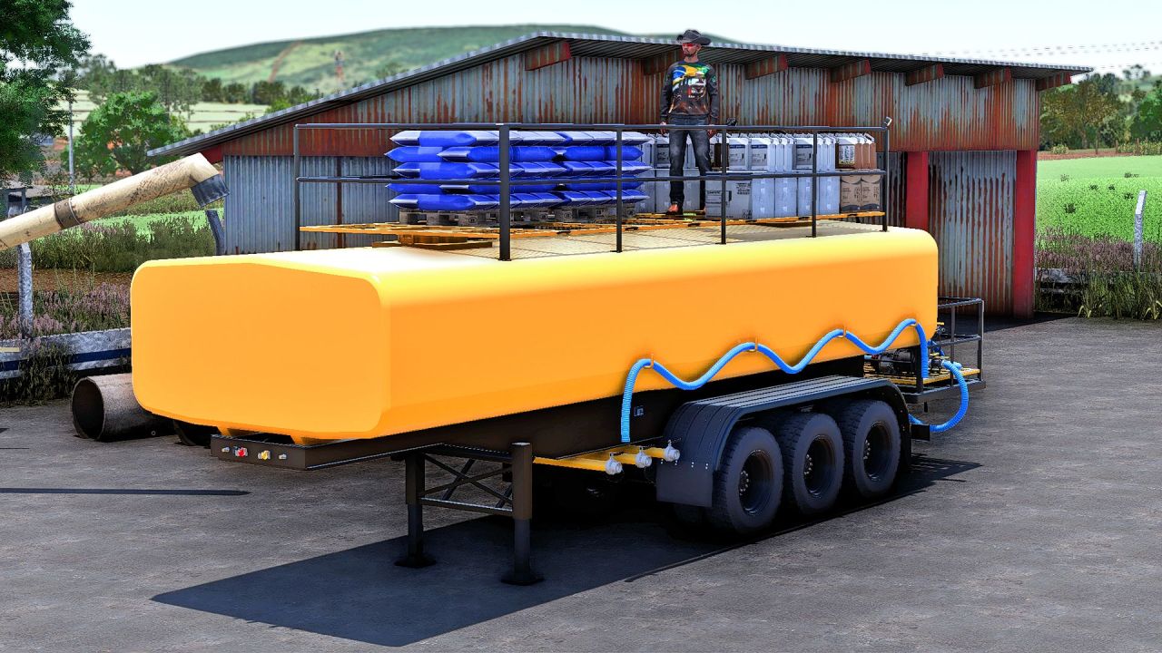 Randon 3-Axle Tank Trailer for Farming Simulator 25