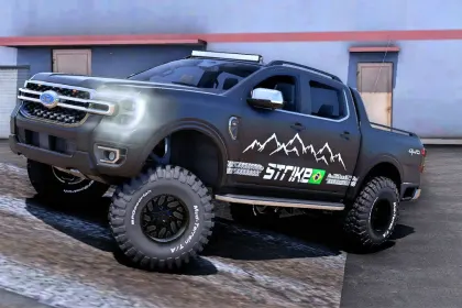Car Ford Ranger for Farming Simulator 25 — 4