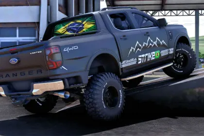 Car Ford Ranger for Farming Simulator 25 — 5