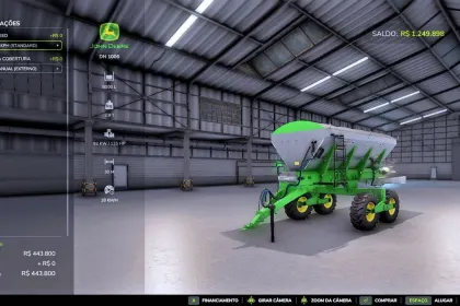 Причепи John Deere DN 1006 для Farming Simulator 25 — 6