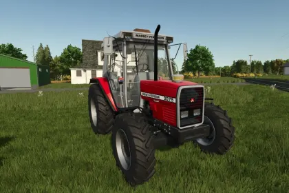 Legendärer Traktor Massey Ferguson 3000 Series (4 Zyl) — Stil Mark I/II und Schnelllader Quickie für FS25 — 2