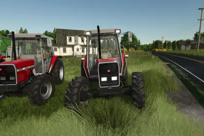 Legendärer Traktor Massey Ferguson 3000 Series (4 Zyl) — Stil Mark I/II und Schnelllader Quickie für FS25 — 5
