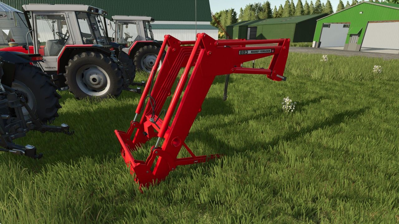Legendärer Traktor Massey Ferguson 3000 Series (4 Zyl) — Stil Mark I/II und Schnelllader Quickie für FS25