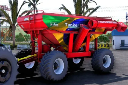 Cysterna Jan Tanker Magnu 25000 Edit do Farming Simulator 25