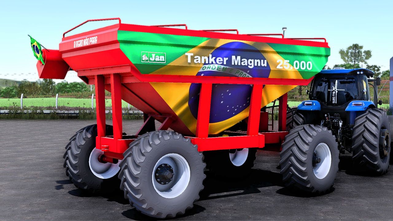 Танкери Jan Tanker Magnu 25000 Edit для Farming Simulator 25