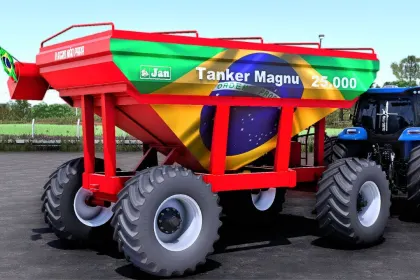 Танкери Jan Tanker Magnu 25000 Edit для Farming Simulator 25 — 2
