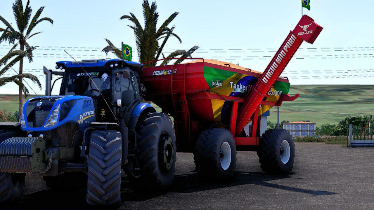 Танкери Jan Tanker Magnu 25000 Edit для Farming Simulator 25