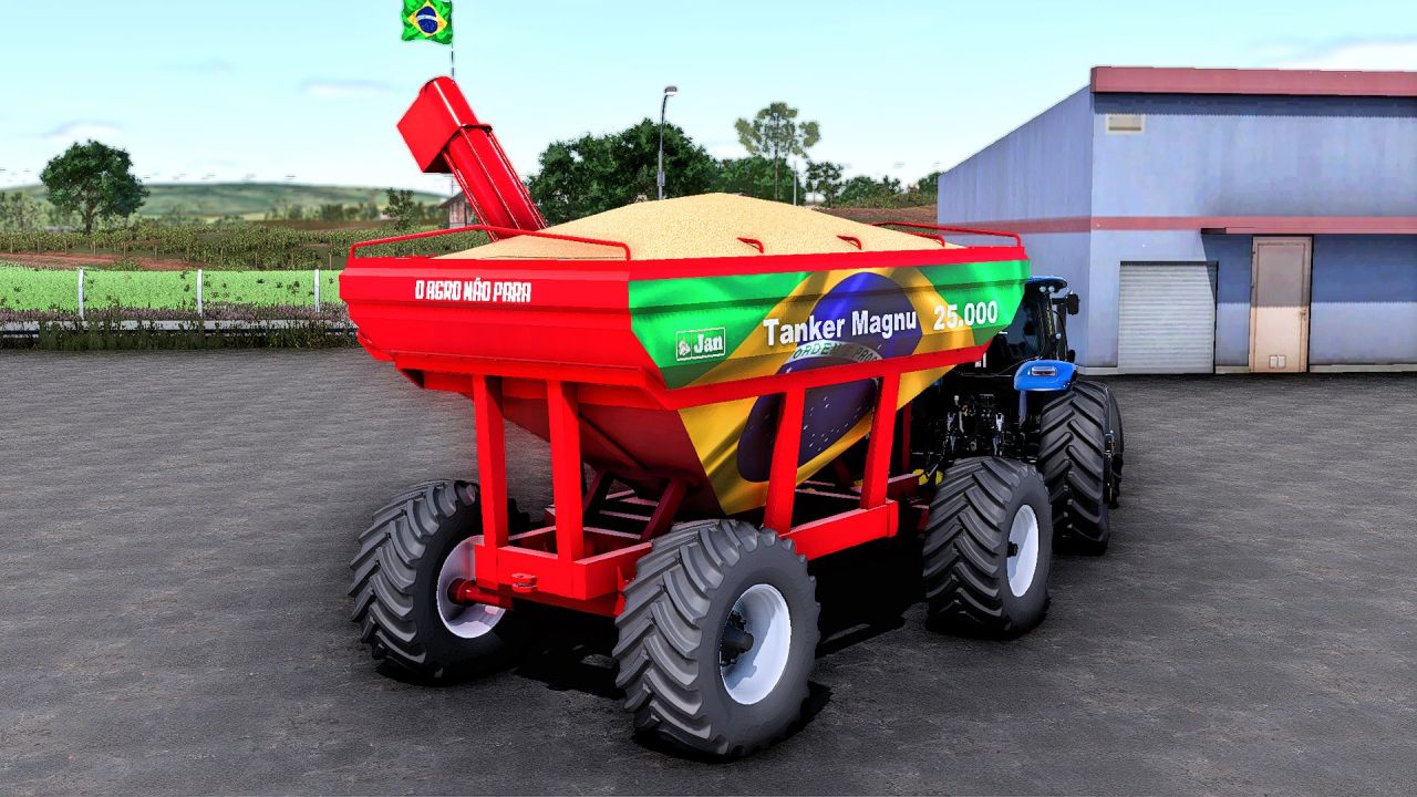 Танкери Jan Tanker Magnu 25000 Edit для Farming Simulator 25