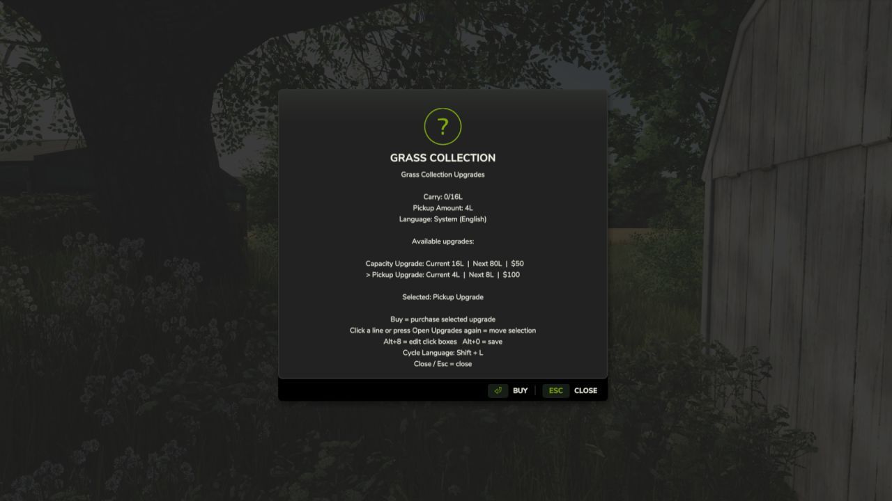 Grass Collection System for Farming Simulator 25