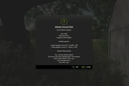 Grass Collection System for Farming Simulator 25 — 3