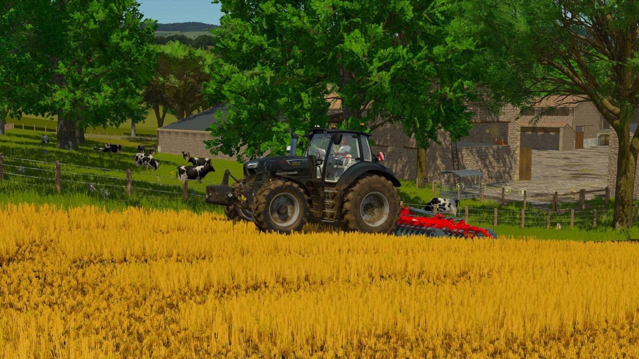 Карта La Pomarède для Farming Simulator 25