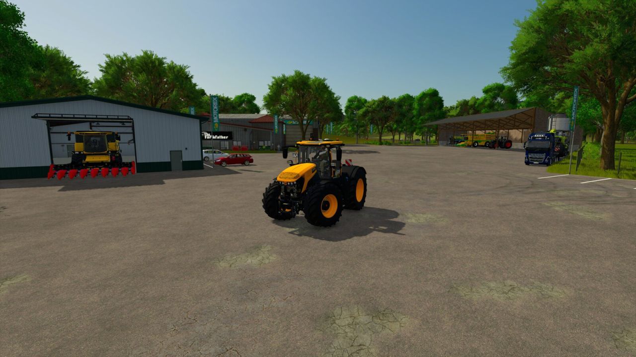 Карта La Pomarède для Farming Simulator 25
