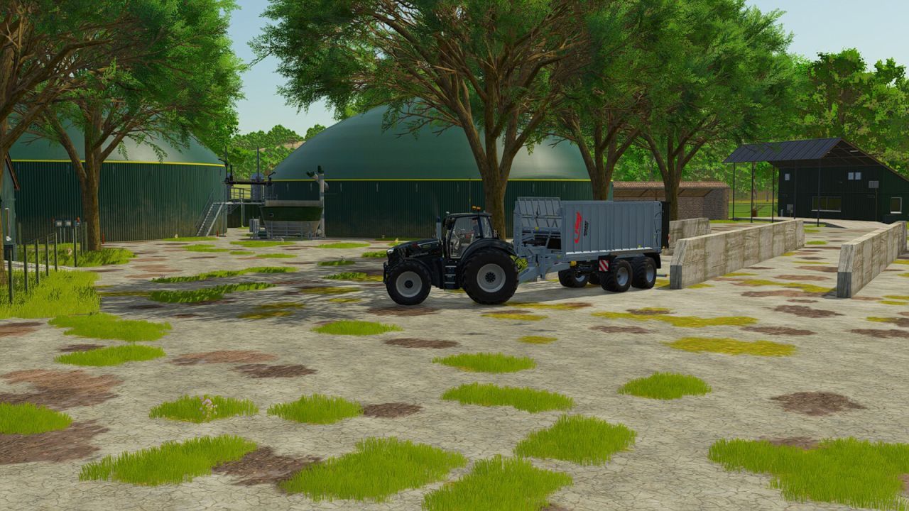Карта La Pomarède для Farming Simulator 25