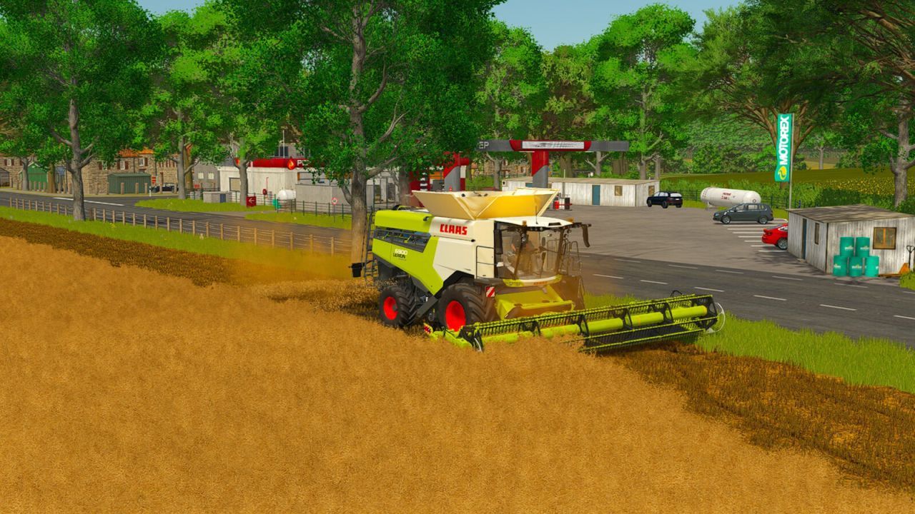Карта La Pomarède для Farming Simulator 25