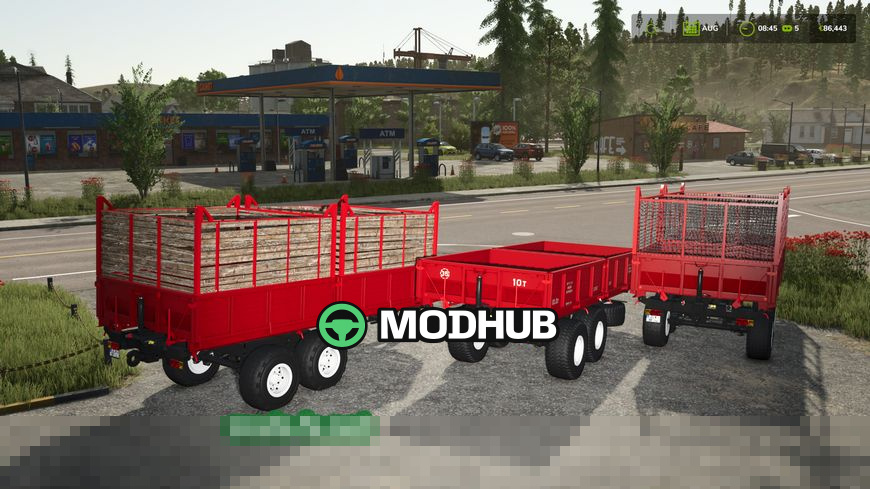 Mod na Przyczepy 1PTS-9 dla Farming Simulator 25