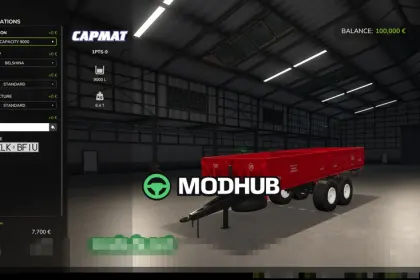 Мод на Причепи 1PTS-9 для Фермер Симулятор 25 — 3