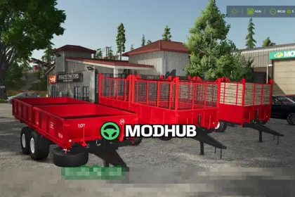 Мод на Причепи 1PTS-9 для Фермер Симулятор 25 — 4