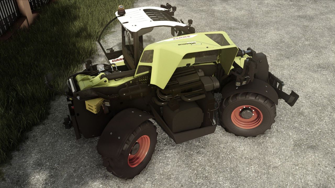 Телескопічний навантажувач CLAAS Scorpion 1033 Rust Edition для Farming Simulator 25