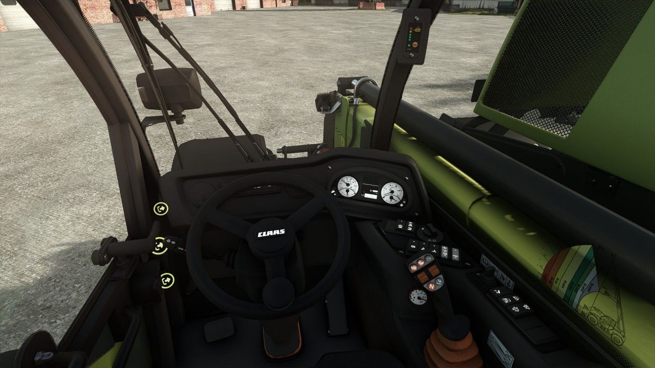 Телескопічний навантажувач CLAAS Scorpion 1033 Rust Edition для Farming Simulator 25