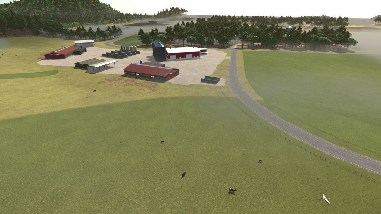 Карта Берег озера Мічиган для Farming Simulator 25