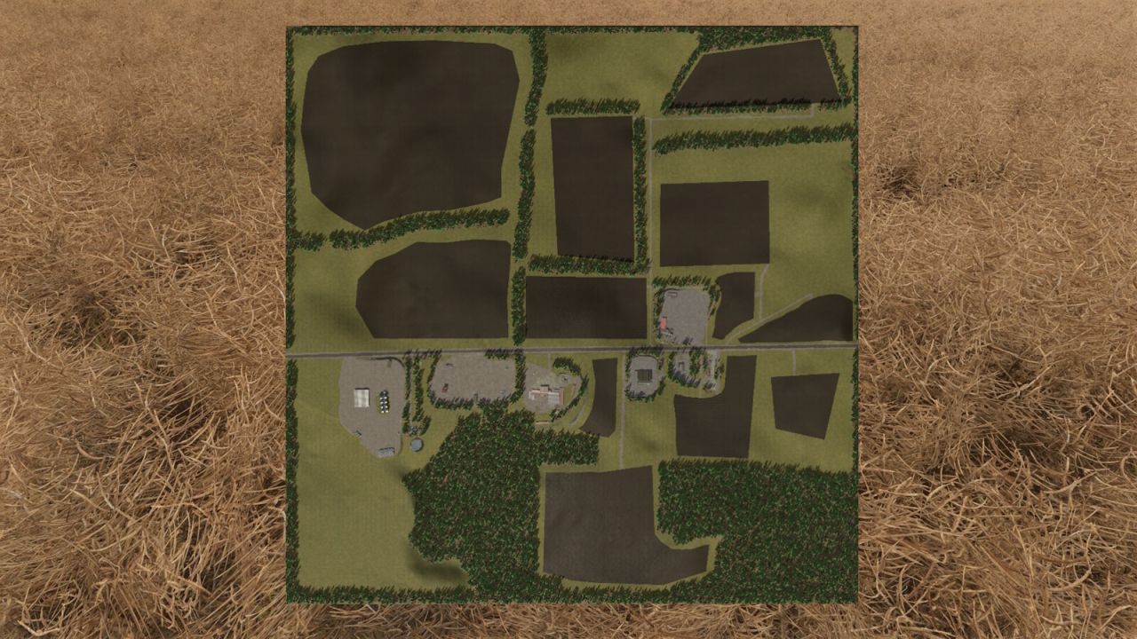 Карта Whispering Pines для Farming Simulator 25