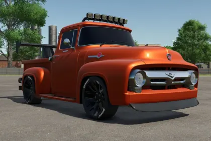Автомобіль F-100 Pickup 1956 для Farming Simulator 25 — 3