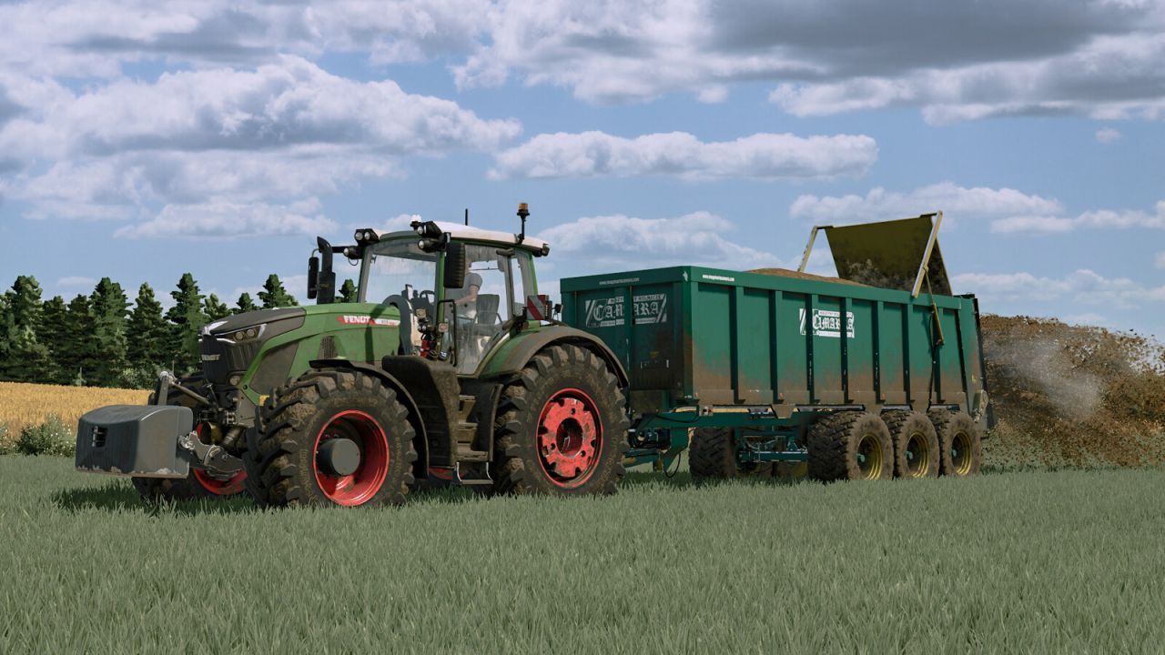 Розкидач гною Camara EPA14 та EPA28 для Farming Simulator 25