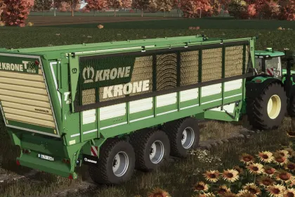 Вантажівка Krone TX 560 D для Farming Simulator 25 — 1