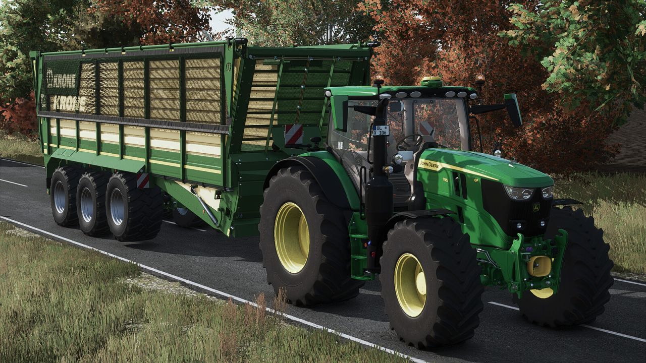 Вантажівка Krone TX 560 D для Farming Simulator 25