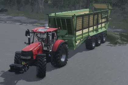Вантажівка Krone TX 560 D для Farming Simulator 25 — 3