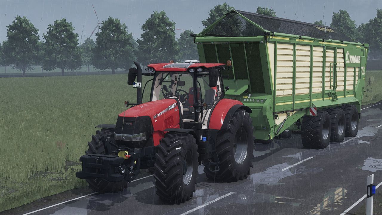 Вантажівка Krone TX 560 D для Farming Simulator 25