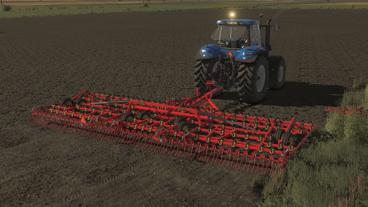 Efektywna Bron Väderstad NZ 900 — Szybkie Bronowanie 8,25 m w Farming Simulator 25