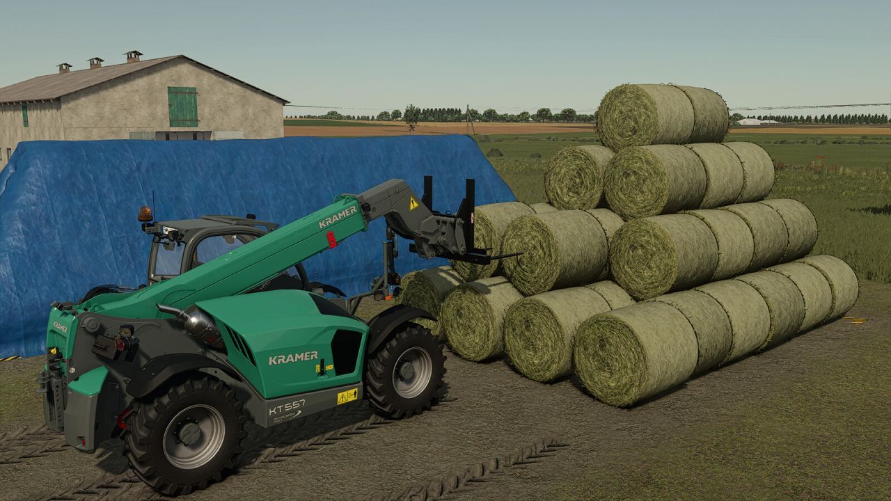 Склад для тюків для Farming Simulator 25