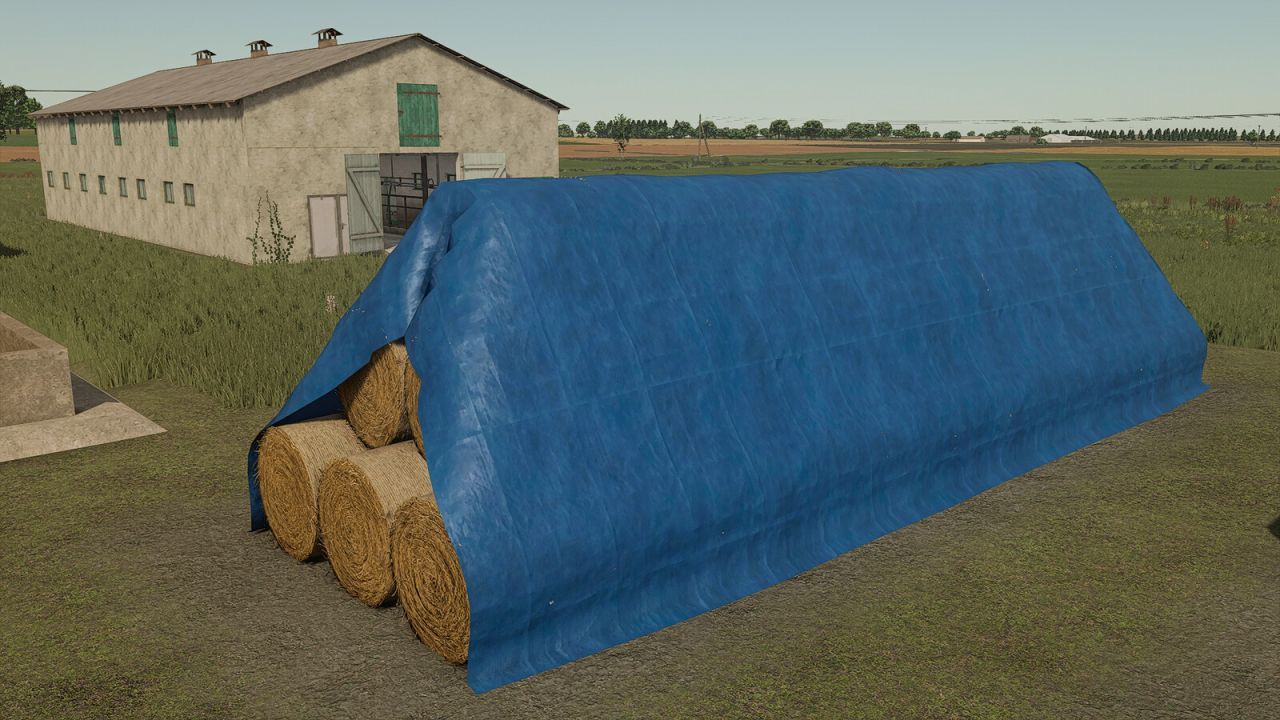 Склад для тюків для Farming Simulator 25