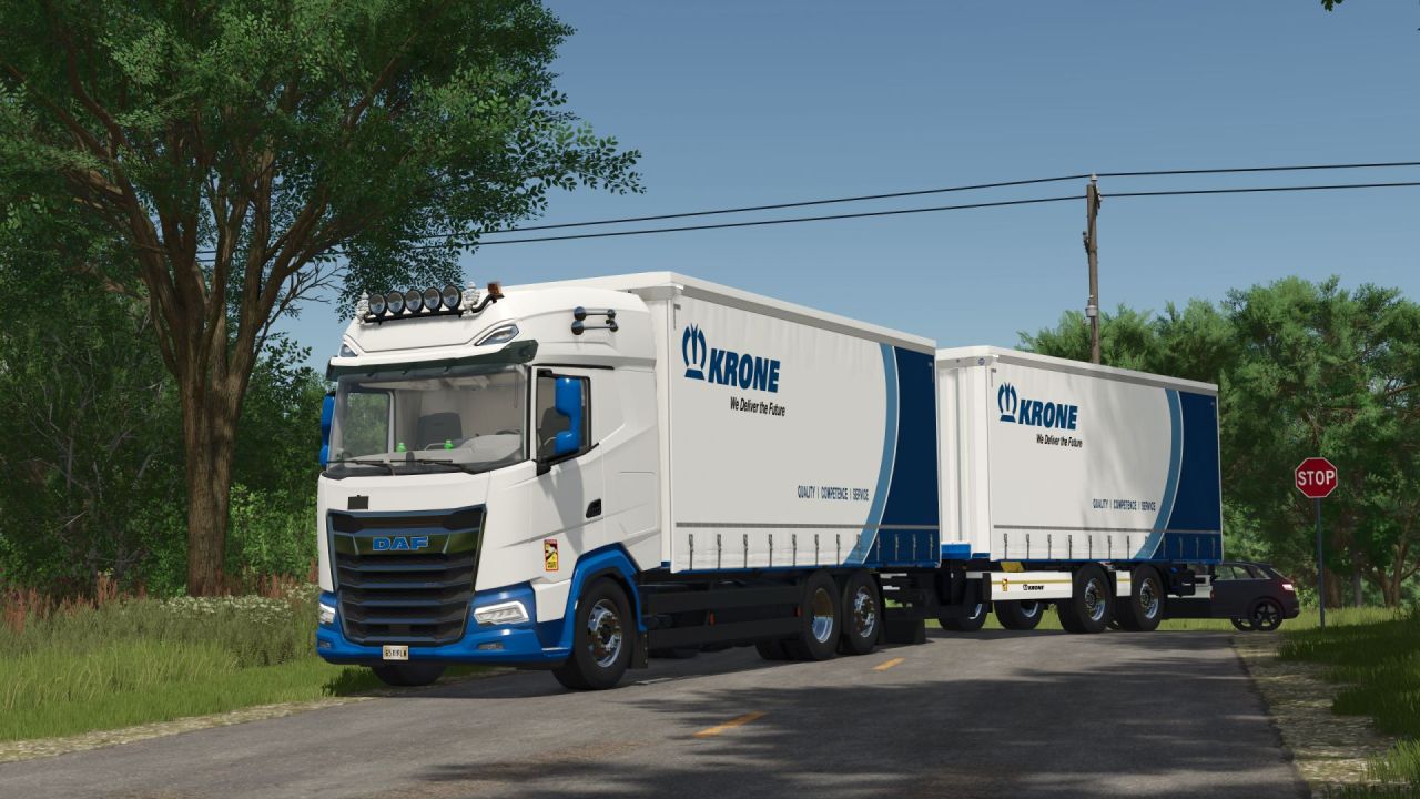 Причіп Krone Pack для Farming Simulator 25