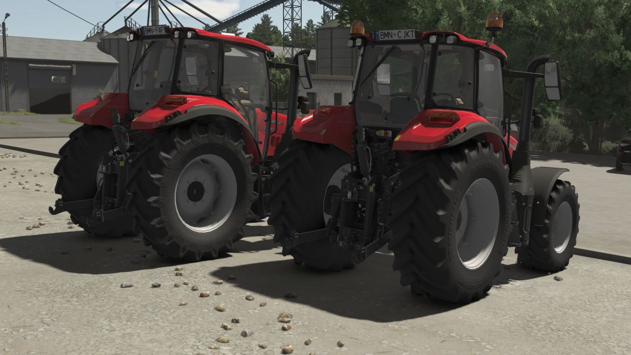 Efektywny Traktor Case IH Luxxum do Farming Simulator 25 — Wybór Mocy i Opon